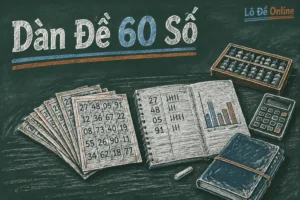 Dàn đề 60 số là cách bạn chọn ra 60 con số trong 100 số từ 00 đến 99 để đặt cược cho giải đặc biệt của một kỳ xổ số kiến