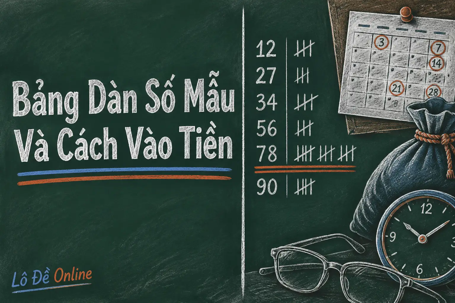 dễ hình dung, bạn hãy nghĩ dàn 70 số như sau - dàn đề 70 số
