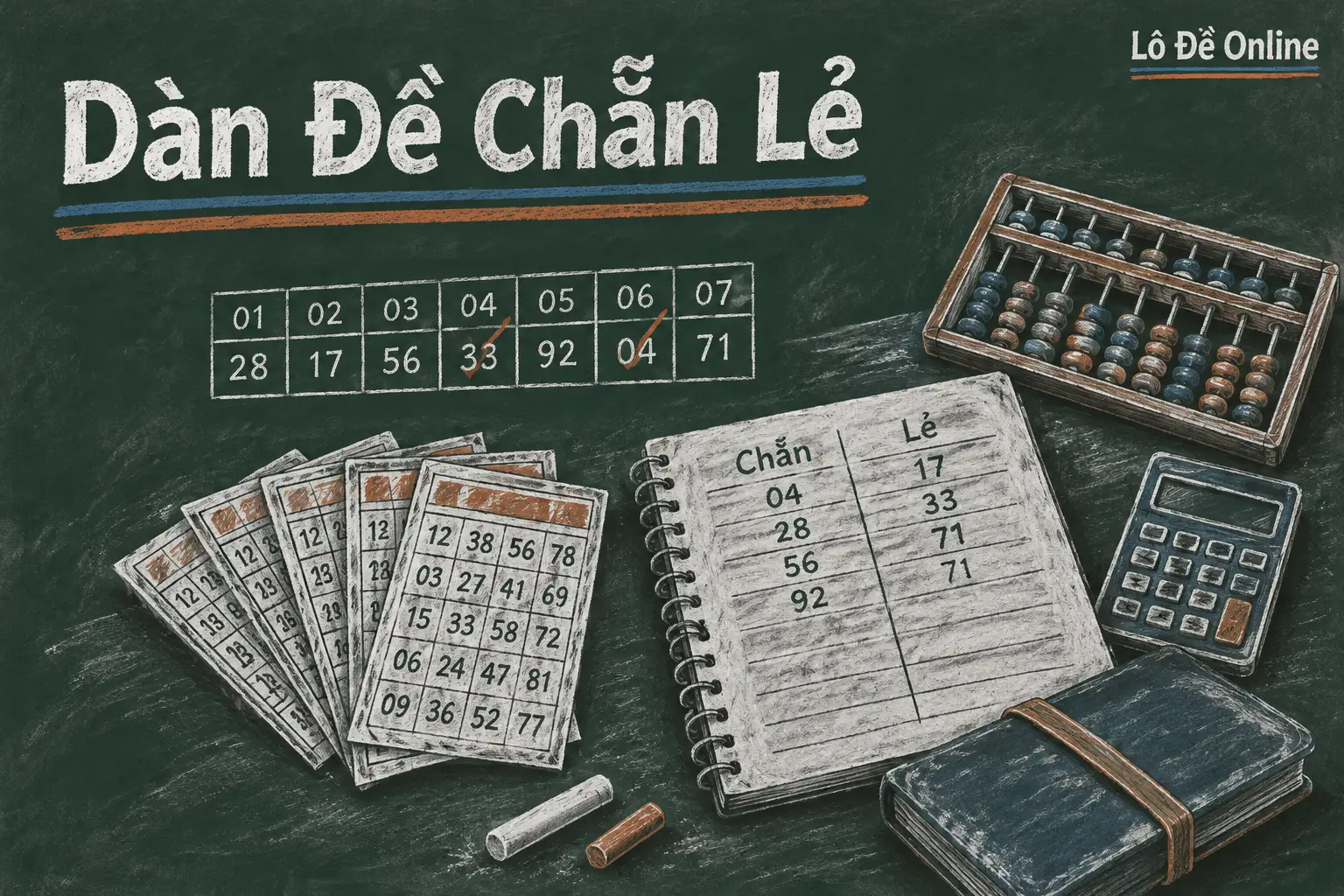 Đề là hình thức đặt cược vào hai chữ số cuối của giải đặc biệt trong kết quả xổ số kiến thiết - dàn đề chẵn lẻ